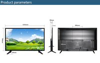 OEM/ODM pas cher taille A + grade moniteur tv écran plat réseau DVBT2/S2 55 pouces android smart led panneau tv lcd télévision