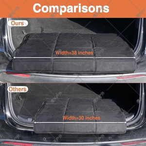 Almohadilla protectora para maletero de coche, 96x108cm, tela Oxford, estilo plano, para cubiertas de carga - Product Image 5