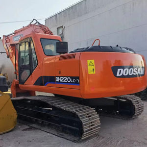 Equipo de Construcción Usado Original, Excavadora Hidráulica de Orugas, cat DOSSAN dh 150LC 220LC-7 225LC-7 300LC-7 370LC-7, Precio Bajo - Product Image 1