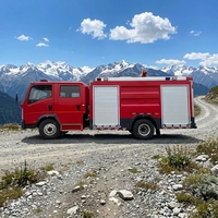 Camion-citerne à eau et camion de pompiers Howo Sinotruk 4CBM 4000 litres, modèle 2026, nouvelle génération, vente chaude en Chine