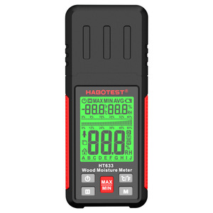 Habotest Wood <b>Moisture</b> <b>Meter</b> HT633 Digital Display For Wood And Paper Boards - Product Image 3