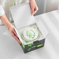 Ensemble cadeau de matcha Chawan personnalisé - Bol en porcelaine de style japonais, design écologique, construction durable, Japandi