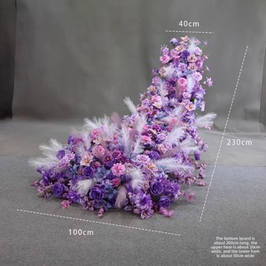 Arreglo Floral en Cascada Romántico <span class=keywords><strong>de</strong></span> Flores Artificiales <span class=keywords><strong>de</strong></span> Seda Hechas a Mano, Centro <span class=keywords><strong>de</strong></span> Mesa para Ceremonia <span class=keywords><strong>de</strong></span> Boda, Fiesta <span class=keywords><strong>de</strong></span> Cumpleaños - Product Image 5