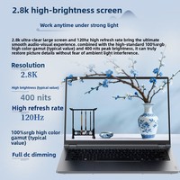 Lenovo untuk RuiTian Laptop Bisnis dan Pelajar Ringan 14-inci Intel Core Ultra 5 RAM 32GB SSD 1TB 120Hz Garansi 2 Tahun