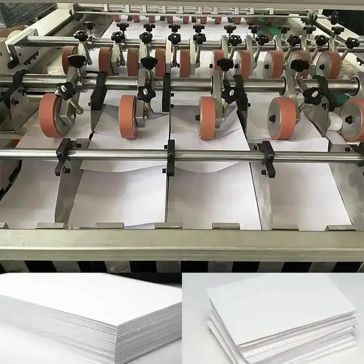 A4 macchina per taglio e avvolgimento della carta automatica A4 macchina per taglio della carta A4 linea di produzione della carta per copie
