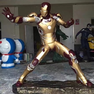 Sculpture de collection Spider-Man en résine de fibre de verre, 200 cm, fabriquée à la main par une usine chinoise OEM professionnelle. - Product Image 2
