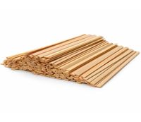 Bâtonnets à café en bois en gros, agitateurs jetables en bambou robustes, ustensiles compostables et durables pour restaurants