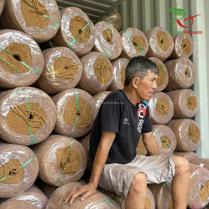 100% fibre de noix de coco crue biologique pour filature livraison rapide meubles naturels artisanat matière première OEM fabriqué au Vietnam en gros - Product Image 1