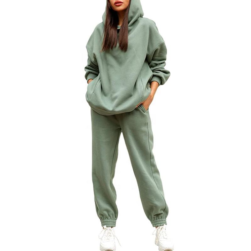 Women's Hoodies Tracksuit Long Sleeve Matching Joggers