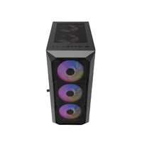 Boîtier PC R11 OEM Mid Tower en verre trempé avec panneau frontal en maille