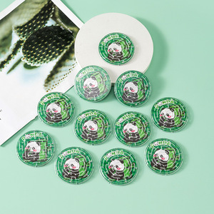 Panda Mini Handheld <b>Marble</b> Maze <b>Game</b> Plastic Puzzle Toy For Kids Age 2 4 Years Unisex Green Color - Product Image 4