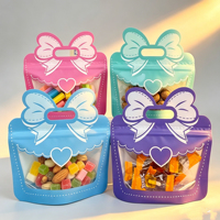 Custom Die Cut Mylar Zipper Bag Gravure Print Waterproof Moisture Proof Jewelry <strong>Accessories</strong> Small Business Store Supply OEM