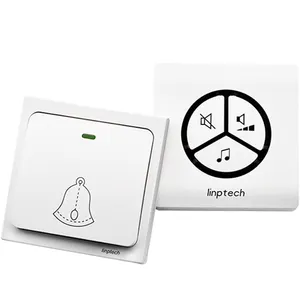 Linptech — sonnette intelligente sans fil G1, original, sonnerie drôle, étanche, auto-alimentée