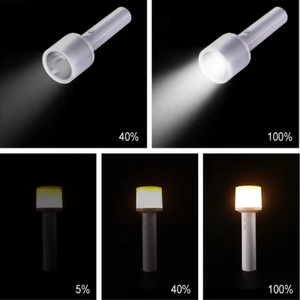 Lampe LED <span class=keywords><strong>à</strong></span> 360 degrés alimentée par batterie, en ABS, avec détecteur de mouvement, lumière de nuit LED activée par capteur de mouvement, pour la maison, la chambre <span class=keywords><strong>à</strong></span> coucher, lumières de nuit <span class=keywords><strong>à</strong></span> induction humaine - Product Image 2