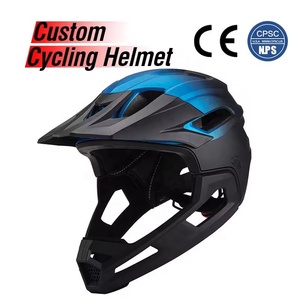 CE CPSC 표준 풀 커버리지 듀얼 산악 자전거 헬멧 풀페이스 경량 라이딩 BMX 레이싱 아너투어용 - Product Image 3