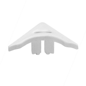 Capsules hygiéniques souples profilées, 5 pièces, accessoire de salle de bain en plastique blanc - Product Image 1