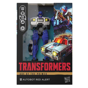 Figurine d'action Transformers Red Alert Age of the Primes de Hasbro, robot déformable, parfait pour les enfants et les collectionneurs - Product Image 2