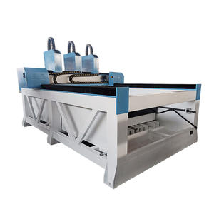 Machine de gravure sur pierre de granit chinoise à trois têtes, routeur CNC, machine de sculpture sur pierre et marbre, prix - Product Image 2