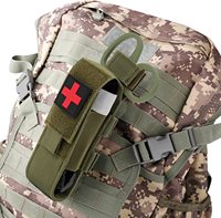 Trousse de premiers secours d'urgence Anthrive pour l'extérieur, ciseaux de traumatologie MOLLE, pochette pour garrot EMT avec garrot tactique, kit tactique