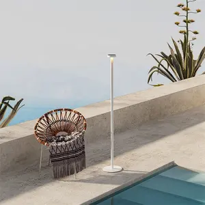 Modern American Style Home Decorative Rechargeable Led Standing Floor Lamp For Bedroom