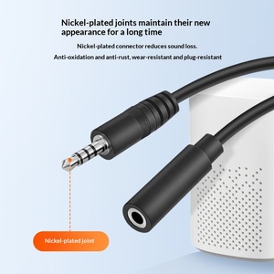 <span class=keywords><strong>สาย</strong></span>สัญญาณเสียงสเตอริโอ <span class=keywords><strong>3.5</strong></span> มม. แบบ <span class=keywords><strong>3</strong></span> แกน/4 แกน <span class=keywords><strong>หัว</strong></span>ต่อแบบตัวผู้-ตัวเมีย  หุ้มด้วย PVC สำหรับงานทางการแพทย์และหูฟัง <span class=keywords><strong>AUX</strong></span> แบบหัวเดียว เชื่อมต่อแบบบัดกรี - Product Image 2