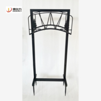 Support de tuyau d'eau de jardin/Support de tuyau d'eau/Support de tuyau autoportant 150FT/Support de rangement de tuyaux pour l'extérieur de la cour et de la pelouse