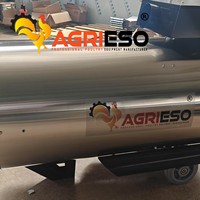 Riscaldatore a Gas DAMLY per Pollame, GPL/Propano/Gas Naturale, per Allevamento di Polli da Carne, Ovaiole e Riproduttori, Attrezzatura per Riscaldamento in Fattoria