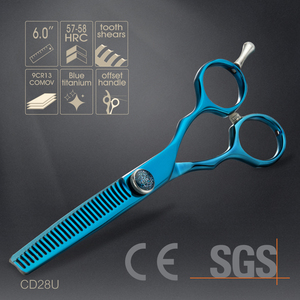 CD-28U 6 pollici Professionale In Acciaio 9cr Acciaio Inox Pet Dog Grooming Assottigliamento Cesoie Forbici Per Il Gatto Del Cane E Piccoli Animali - Product Image 2