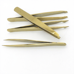 Pinzas para Depilación de Acero Inoxidable, Pinzas para Cejas con Punta Inclinada, Pinzas para Volumen de Pestañas, Duraderas, Profesionales, de Precisión, Herramientas de Maquillaje - Product Image 3