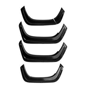 Accesorios para Automóviles Marca KQD, Molduras de Guardabarros Deportivas de Plástico ABS Negro, Juego de 4 Piezas para Mitsubishi Triton L200 2019 - Product Image 3