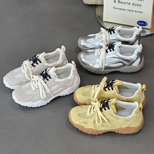 <span class=keywords><strong>Derbies</strong></span> à talon dissimulé pour femmes 2026 Nouvelle collection Printemps/Été/Automne Chaussures de sport décontractées polyvalentes en maille respirante rehaussantes - Product Image 5