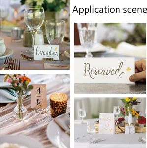 金食ステッカーフードチョイスステッカーセット結婚式パーティー用品用空白テーブルカード付き結婚式用ステッカー - Product Image 6