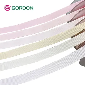 Gordon Ribbons 16mm 5/8 polegadas Grosgrain Ribbons Embrulho Decorativo Luxo Gift Box saco Drawer Ribbon