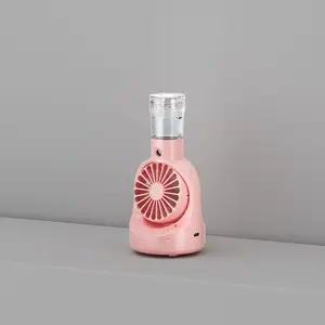 New Arrivals Hand-held Rechargeable Portable Humidification Fans Outdoor Air Cooling Mist Summer Mini Spray Fan