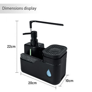 2025 patentli çok fonksiyonlu çıkarılabilir sıvı sabun kutusu yeni görünüm plastik banyo ve tuvalet malzemeleri - Product Image 6