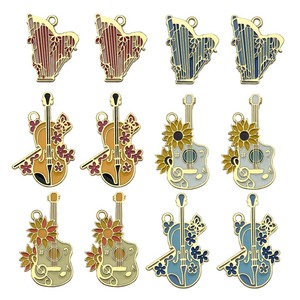 Pendentifs Thème Instrument de Musique en Alliage pour Bijoux DIY, Accessoires Cadeau Unisexe, Pendentif Tendance en Alliage de Zinc - Product Image 5