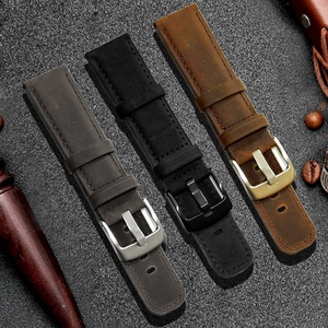 <span class=keywords><strong>Correa</strong></span> de <span class=keywords><strong>cuero</strong></span> genuino de lujo de liberación rápida de 20mm y 22mm para <span class=keywords><strong>Samsung</strong></span> <span class=keywords><strong>Gear</strong></span> <span class=keywords><strong>S3</strong></span> <span class=keywords><strong>Frontier</strong></span>/Galaxy Watch 46mm/Galaxy Watch 3 - Product Image 4
