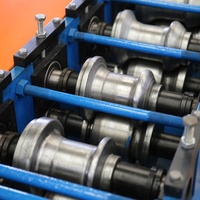 Machine à fabriquer les volets roulants en GI/PPGI/personnalisable, équipement de formage de rideaux en aluminium de 0,6 à 1,0 mm, commande PLC, moteur automatique