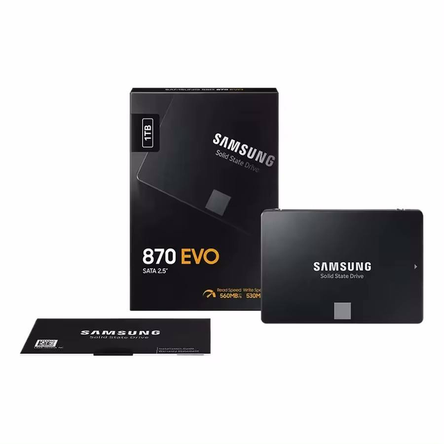 870 EVO SATA 2.5 Inch SSD Solid State Drive (SSD) for Notebook PCs and Desktops