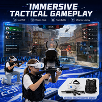 Gafas de Realidad Aumentada, Máquina de Juegos de Disparos VR, Juegos de Disparos Interactivos para Interiores, Juegos Virtuales para Salas de Juegos