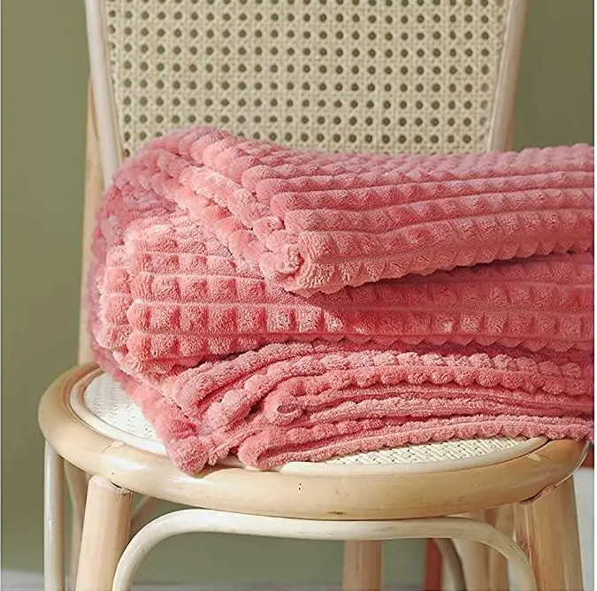 Quality Goods Classic Jacquard Throw 3D Blanket, Best Selling Items Cheap Soft Throw Blanket