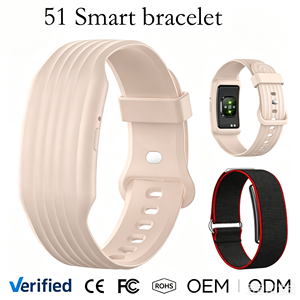 Bracelet intelligent ultra-fin et léger HT51, batterie longue durée 200 mAh, rappel de messages, contrôle photo à distance, bracelet de sport et de fitness unisexe - Product Image 3