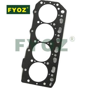 Gasket kepala silinder 4TNE86 untuk mesin Yanmar 4TNE86 Excavator <span class=keywords><strong>Loader</strong></span> <span class=keywords><strong>Skid</strong></span> <span class=keywords><strong>Loader</strong></span> Generator Diameter Piston 86mm 129704-01340 - Product Image 3