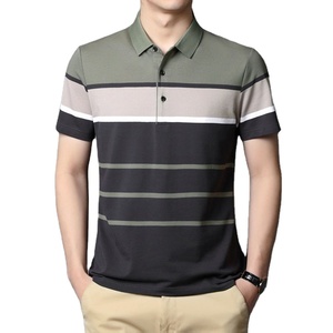 T-shirts pour hommes fabriqués en usine, OEM, couleurs unies, polos pour femmes, dernier design, polos pour hommes - Product Image 1