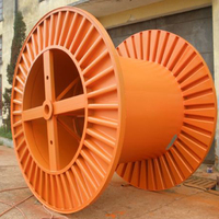 Bobine vide en acier ondulé pour câble électrique