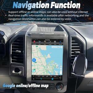 Radio para Auto con Pantalla Tesla de 12.1 Pulgadas para Ford Raptor F150 F250 F350 F450 F650 2015-2019, Android, GPS, Autoradio, Reproductor Multimedia de Video - Product Image 5