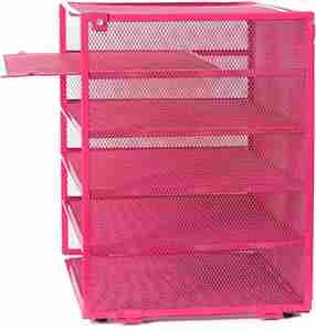 Organisateur de bureau en maille à 5 compartiments pour trier les papiers, de qualité supérieure - Product Image 5