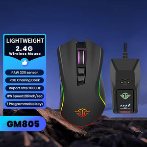 <span class=keywords><strong>Souris</strong></span> <span class=keywords><strong>de</strong></span> jeu sans fil rechargeable PAW3311 avec station <span class=keywords><strong>de</strong></span> charge RGB, accessoires informatiques au prix d'usine, <span class=keywords><strong>meilleur</strong></span> <span class=keywords><strong>souris</strong></span> <span class=keywords><strong>gamer</strong></span> sans fil - Product Image 3