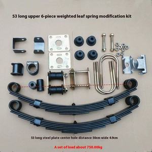 보우 스틸 플레이트가있는 전기 세발 자전거 헤비 듀티 스틸 리프 스프링 평판 트레일러 수정 키트 새로운 조건 - Product Image 5