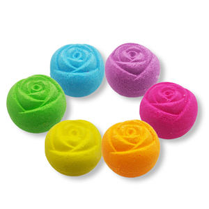 Bomba de acuario, bomba de hormigón, bomba lacrimogena perfumada con rosa hecha a mano, ducha de SPA orgánica para salón y pedicura en casa - Product Image 1